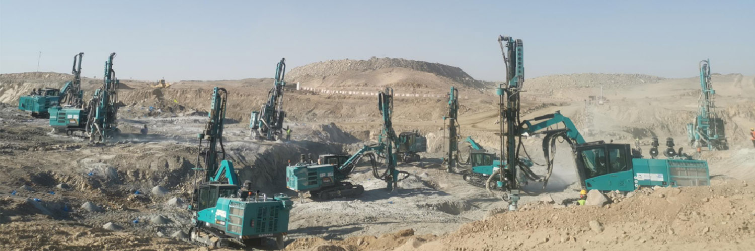 NEOM, Arab Saudi-Rock Drilling Rig SWDH102S